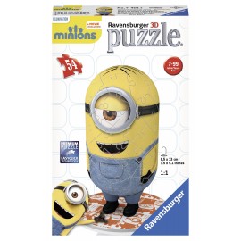 Puzzle 3d minions figurina 54 piese