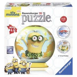 Puzzle 3d minions 72 piese