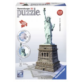 Puzzle 3d statuia libertatii 108 piese