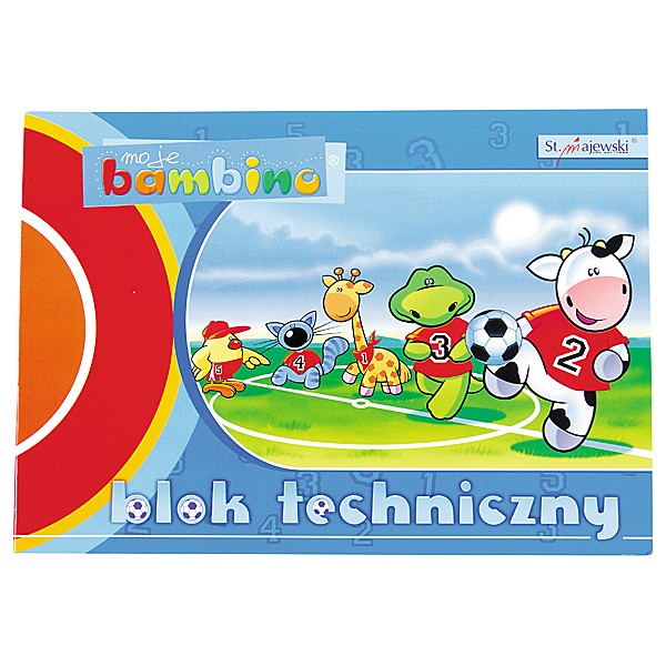 Bloc carton A4 10 file albe 180 gr