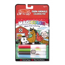 Carnetel de colorat Magicolor Animale de la ferma Melissa & Doug