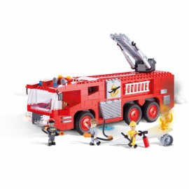 Set de construit masina pompieri pentru aeroporturi - Cobi