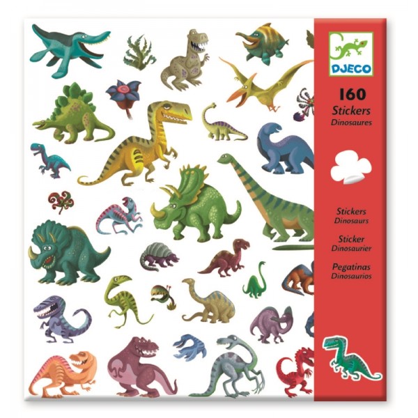 Abţibilduri Djeco Dinozauri