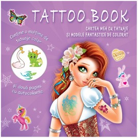 Cartea Mea Cu Tatuaje Si Modele Fantastice De Colorat imagine