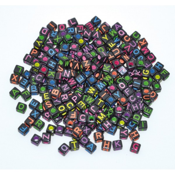 Margele Alfabet Neon 300