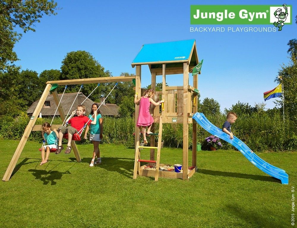 spatii de joaca din lemn jungle Gym