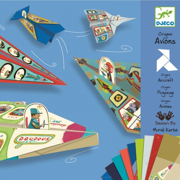 Origami avioane Djeco