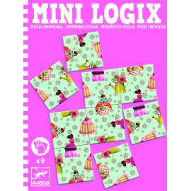 Mini logix Djeco puzzle imposibil prințese