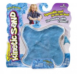 Nisip Kinetic Colorat - Albastru 397 G - Kinetic Sand imagine