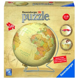 Puzzle 3d globul lumii antic 540 piese