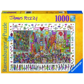Puzzle times square 1000 piese ookee.ro imagine noua