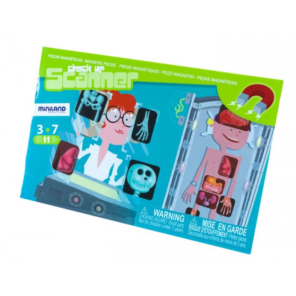Joc magnetic Descopera corpul uman - Miniland