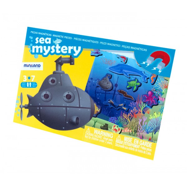 Joc magnetic Descopera misterele marii - Miniland