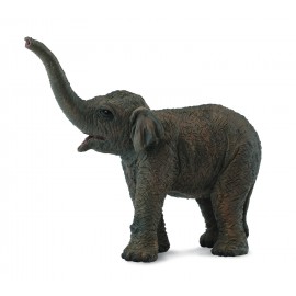 Figurina pui de Elefant asiatic S Collecta