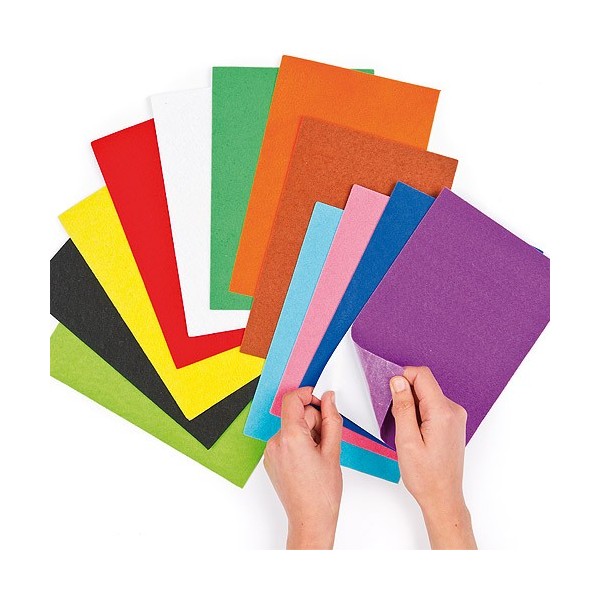 Fetru autoadeziv - Baker Ross