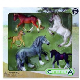 Set 5 figurine viata cailor Collecta Collecta imagine noua