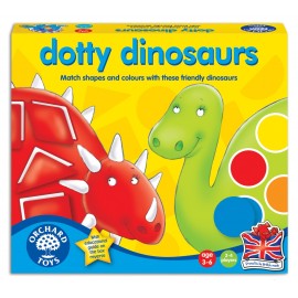 Joc educativ Dinozaurii cu pete DOTTY DINOSAURS ookee.ro imagine noua