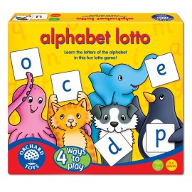 Joc educativ loto in limba engleza Alfabetul ALPHABET LOTTO ookee.ro imagine noua