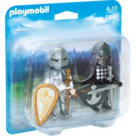 Set 2 figurine - cavaleri rivali