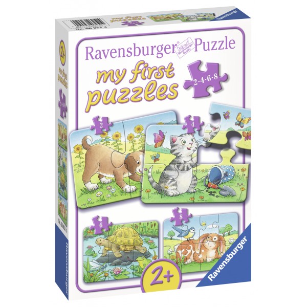 Primul meu puzzle animale 2468 piese
