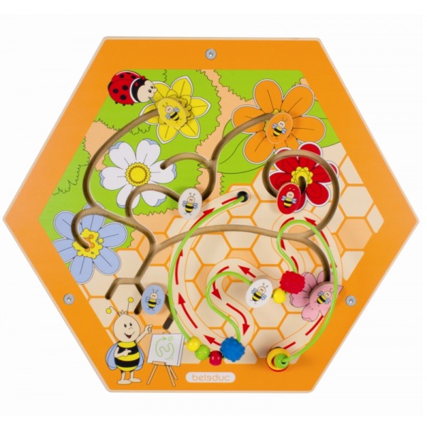 Aplicatie de perete Harta albinutelor - Beleduc