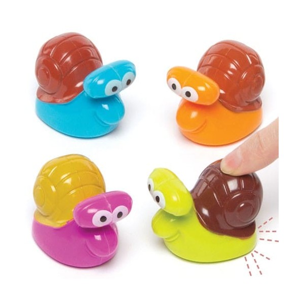 Set 4 melci vitezomani Racing Snails - Baker Ross
