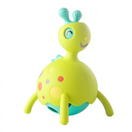 Jucarie educativa pentru bebelusi Rollobie Green Fat Brain Toys imagine noua