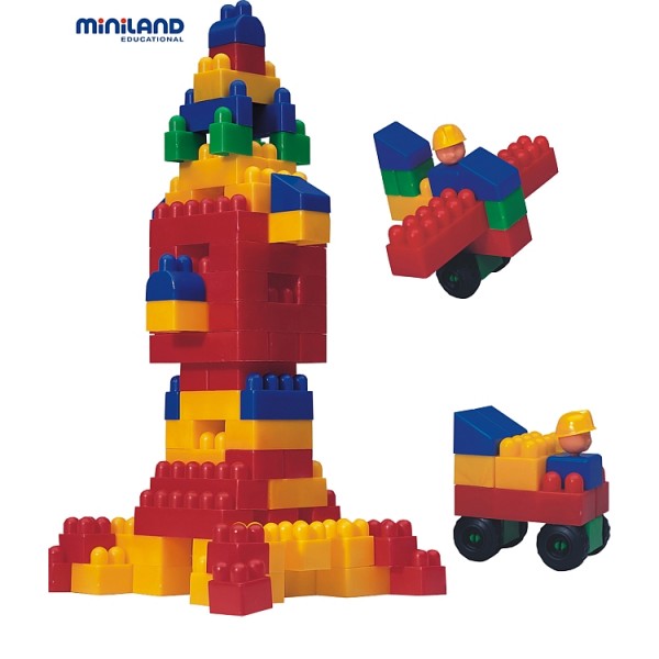 Miniland - Joc de constructii Caramizi 300