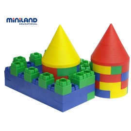Miniland - Joc De Constructii Kim Bloc Circular 160 imagine